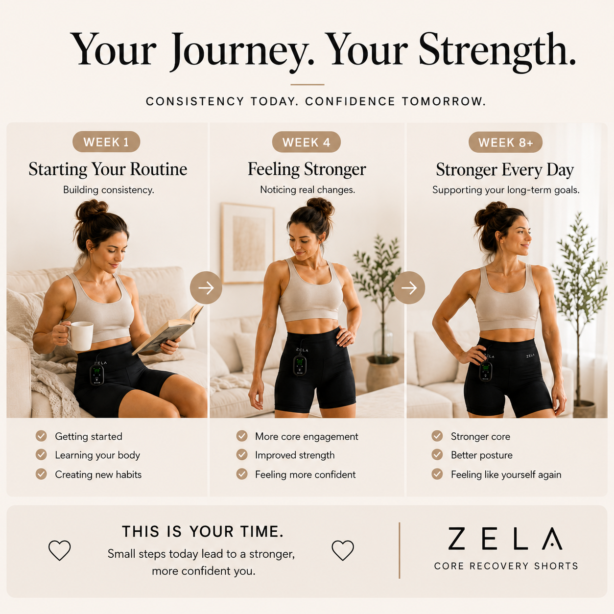 Zela™ Core Recovery Shorts