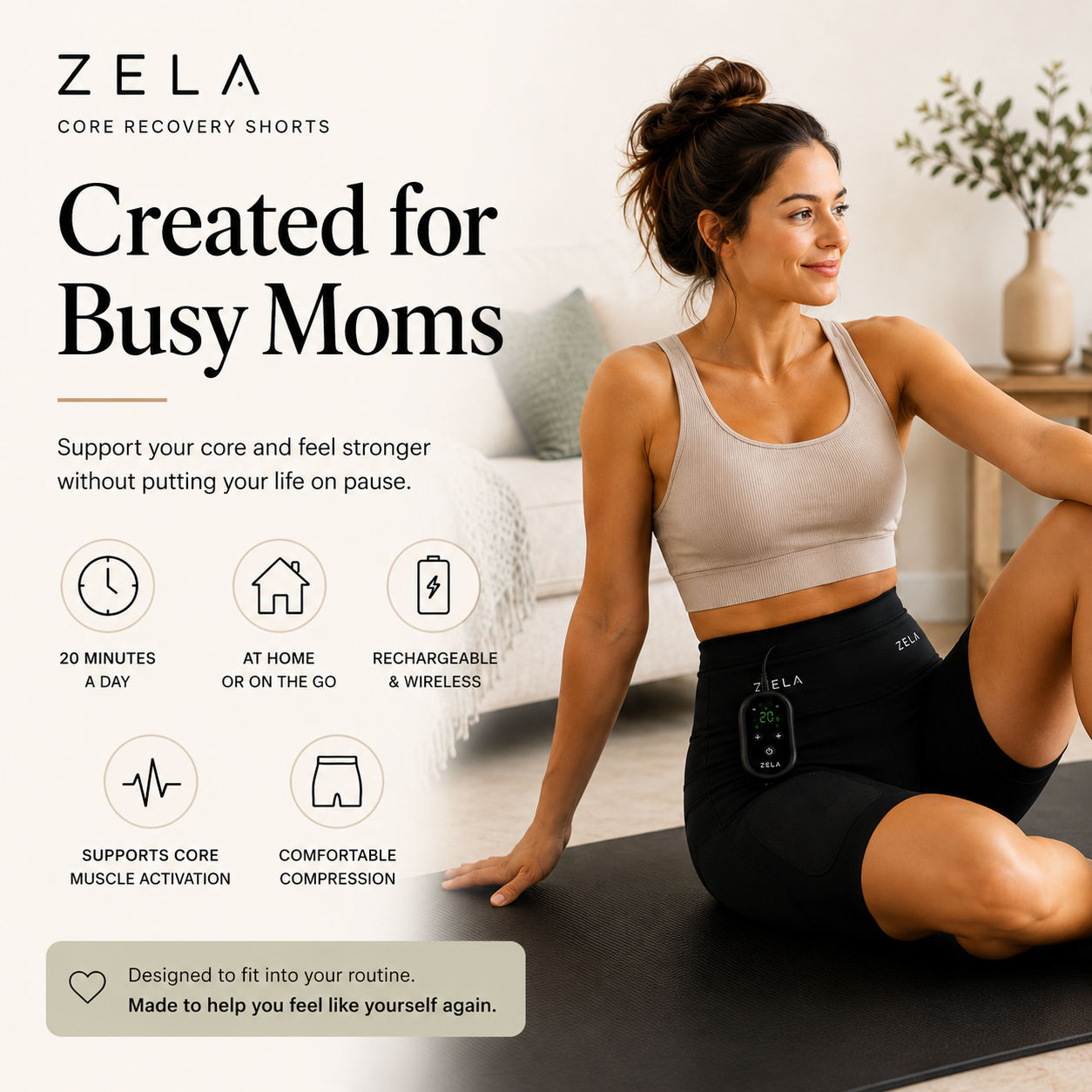Zela™ Core Recovery Shorts